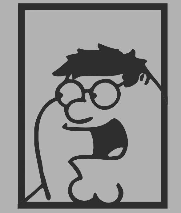 Peter Griffin Wall art - Family Guy