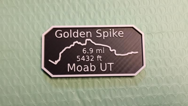 Maverick's Trail Badge Golden Spike Moab Utah