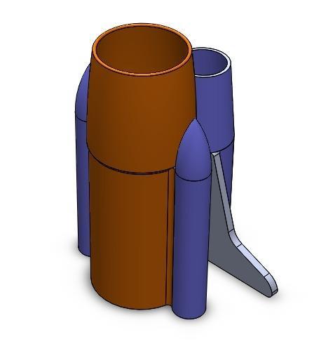 Space Shuttle Pen Stand