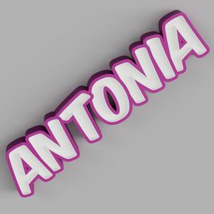 NAMELED ANTONIA - LED LAMP WITH NAME