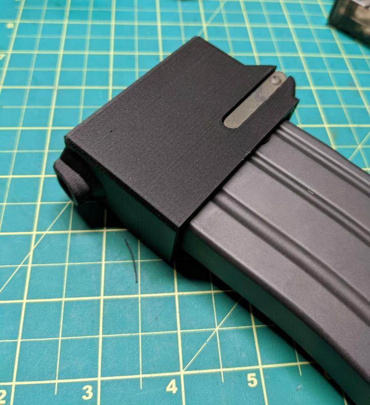 DCD Airsoft - MWS Magazine Speedloader Adapter with Catch