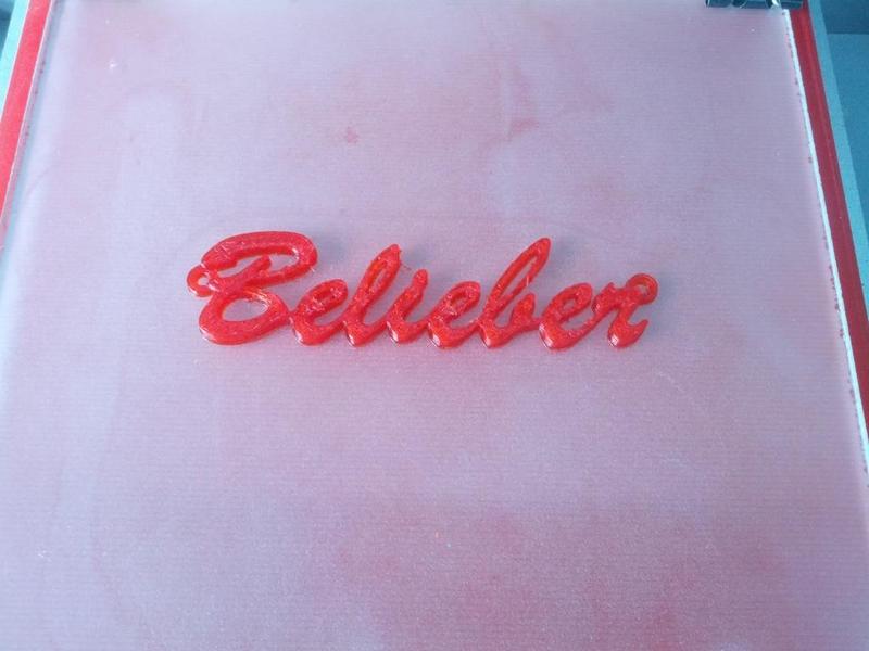 Justin Bieber - Belieber necklace