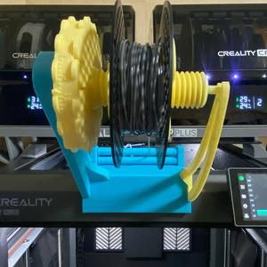 K2 Plus Top Mounted Spool Holder Addon Remix #1 for TPU