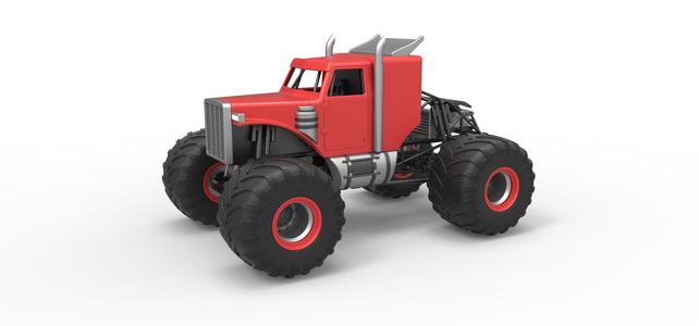 Diecast Monster Tow Truck Scale 1:25