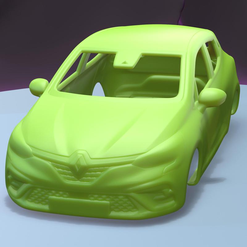 RENAULT CLIO RS-LINE HATCHBACK 2019  (1/24)  printable car body
