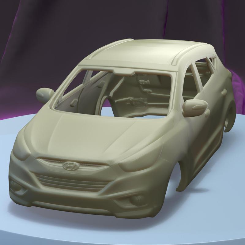 HYUNDAI IX35 TUCSON 2011 (1/24) printable car body