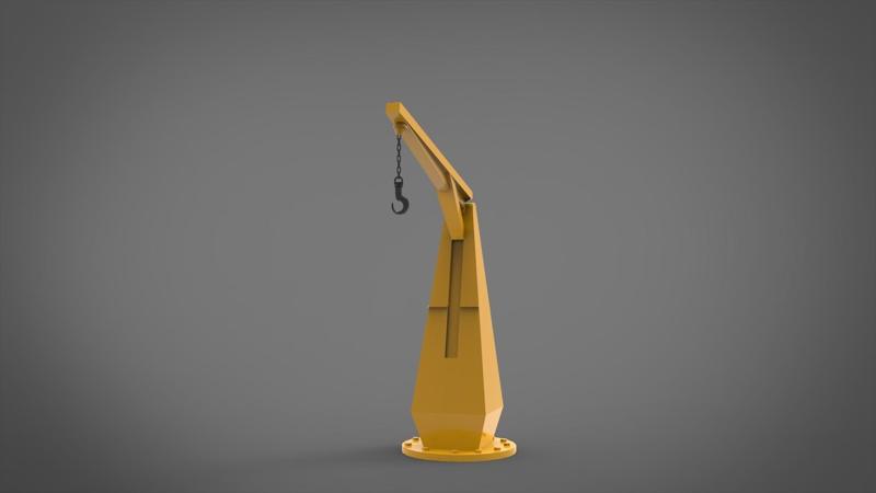 Deck crane Ship offshore boat