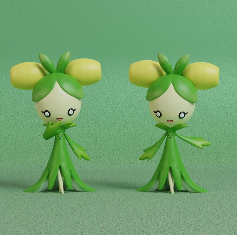 Pokemon - Dolliv with 2 poses