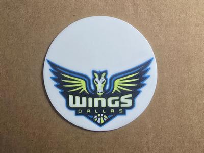 COASTER MASTER INSERT - WNBA DALLAS WINGS