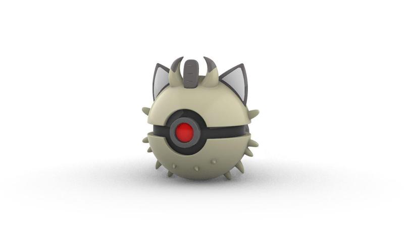 Pokeball 52 Galarian Meowth