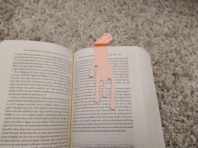 ice cream popsicle bookmark (melting)