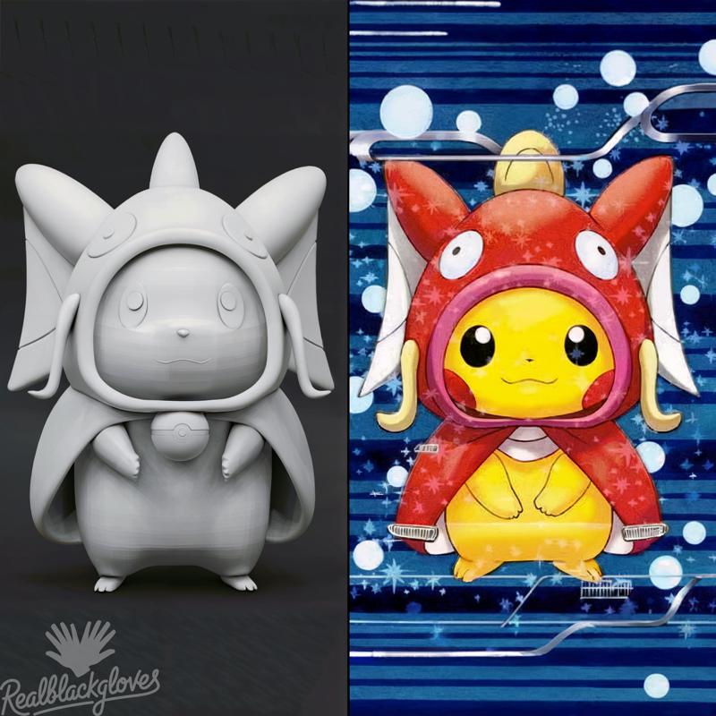 Pretend Magikarp Pikachu Cosplay