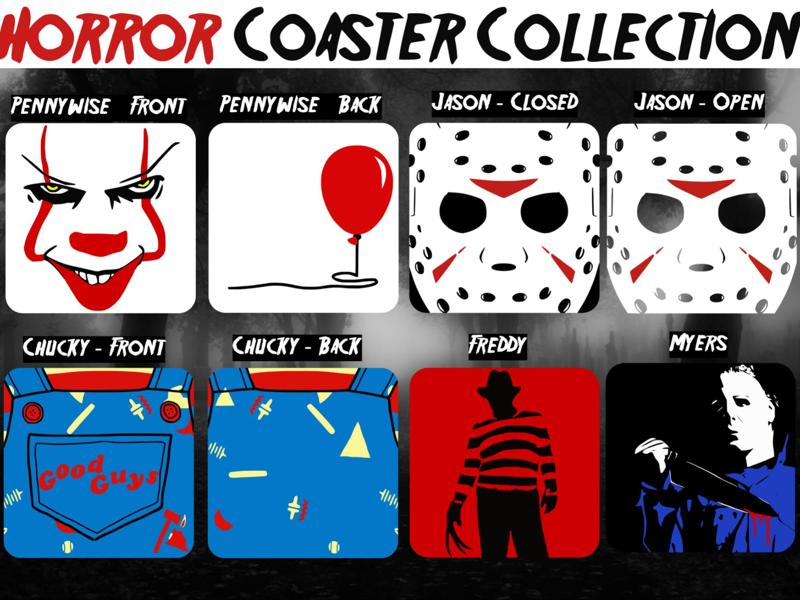 Horror Coaster Collection
