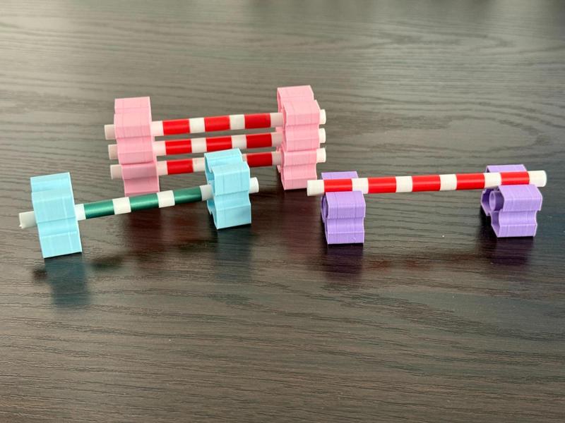 Riding Tournament Cavaletti for Schleich Playmobil