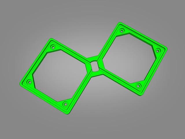 Biquad Antenna FPV 1.2GHz v2