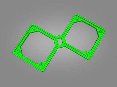 Biquad Antenna FPV 1.2GHz v2