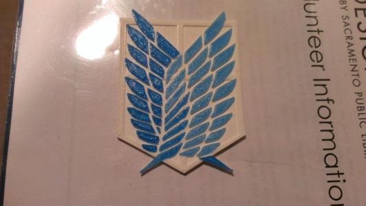 Attack on Titan Scouting Regiment Emblem