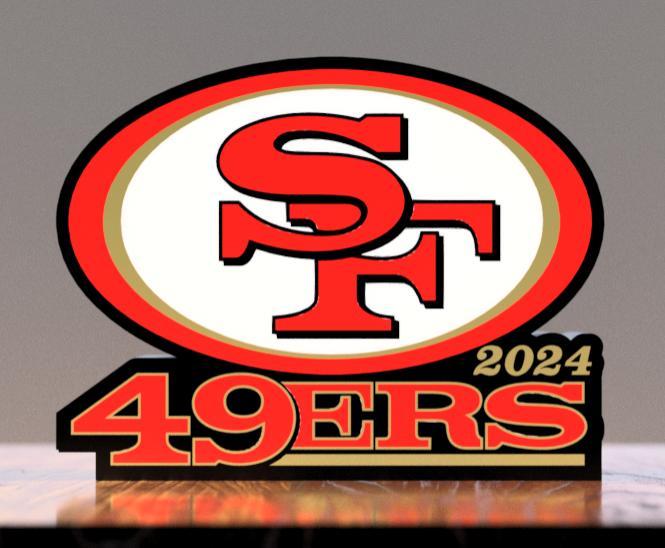 San Francisco 49ers 2024 LED Lightbox