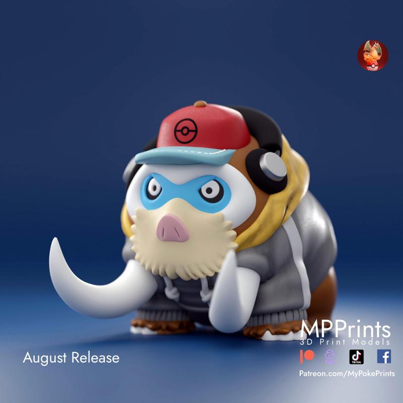 Hip Hop Mamoswine - presupported and multimaterial