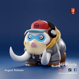 Hip Hop Mamoswine - presupported and multimaterial