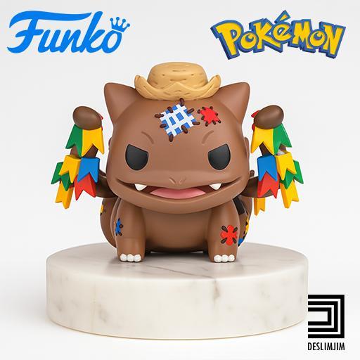 BULBASSAUR  FESTA JUNINA POKEMON FUNKO POP TOYART