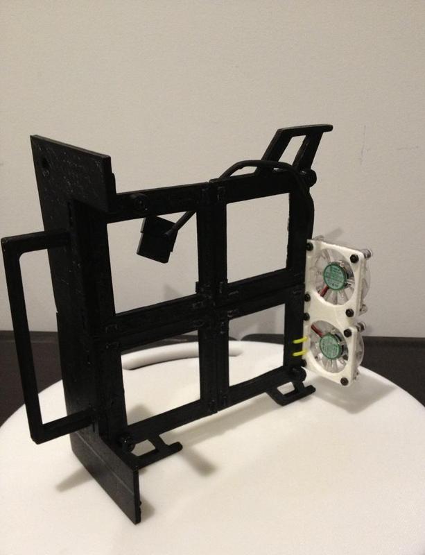 Homebrew Blade Server - System Fan Mounts