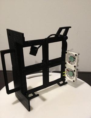 Homebrew Blade Server - System Fan Mounts