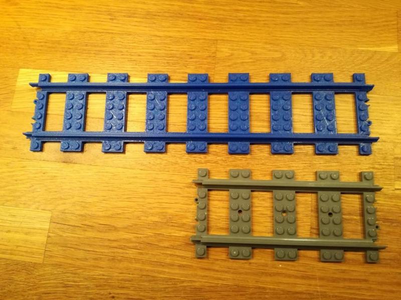 Lego train track 2xl 270mm long bed only