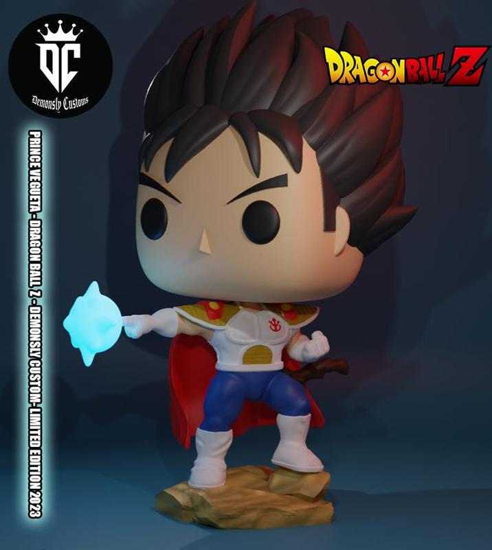 PRINCE VEGETA FUNKO POP POWERSHOOT