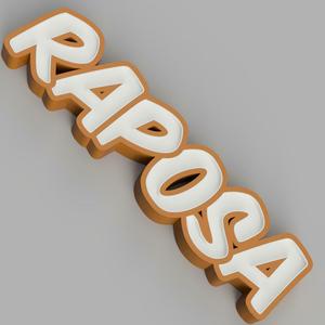 NAMELED RAPOSA - LED LAMP WITH NAME