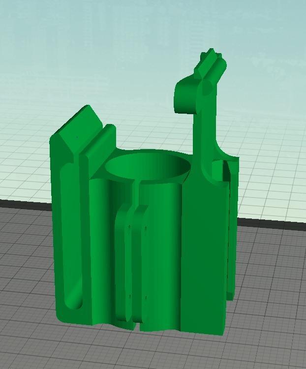 Picatinny Maglight mount