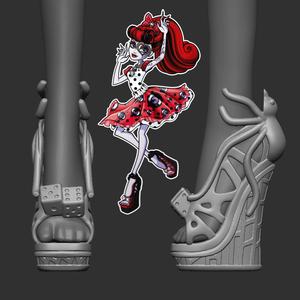 Operetta Dot Dead Gorgeous Shoes Replacement