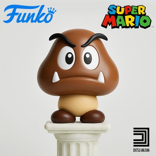 GOOMBA MARIO BROS FUNKO POP TOYART