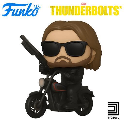 MARVEL BUCKY MOTORCYCLE THUNDERBOLTS AVENGERS FUNKO POP