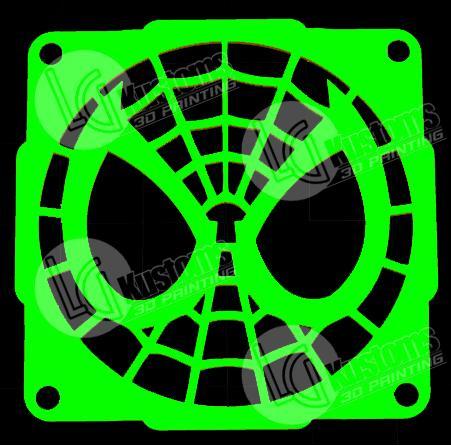 Spiderman 120mm Fan Grill