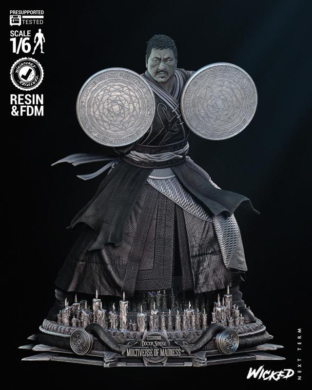 WICKED MARVEL WONG SCULPTURE: TESTED AND READY FOR 3D PRINTING