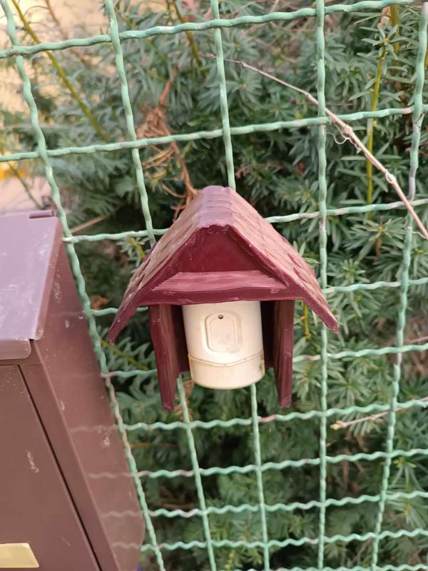 Doorbell cover home