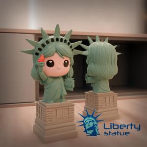 The Statue of Liberty Cartoon