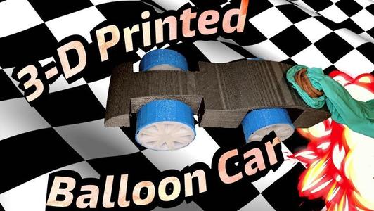 Balloon Powered Car
