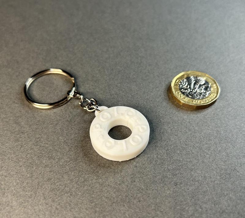 Giant Polo Mint Keyring