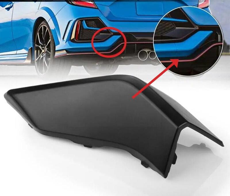 Civic X 2015-2021 Left Rear Bumper Tow Hook Cover. OEM Number 71506TGGA000