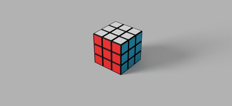 Rubik's cube box