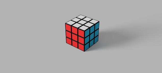 Rubik's cube box