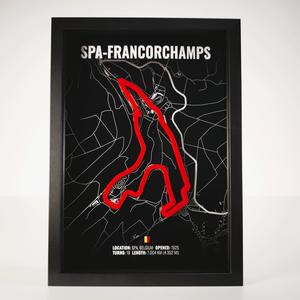 Elevation Spa-Francorchamps 3D Racing Track