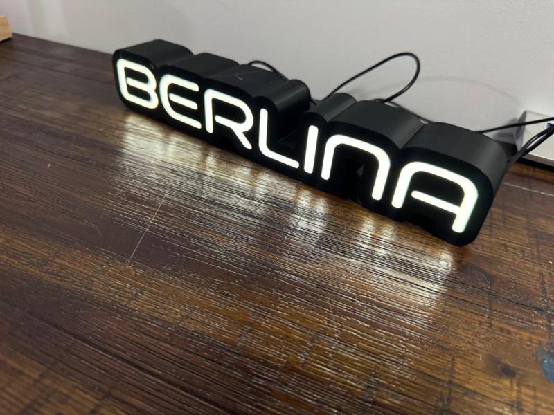 Holden VK VL Commodore Berlina Badge Light Up Sign