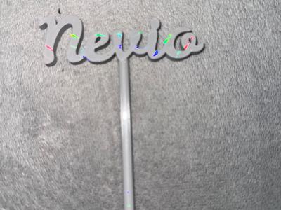 Personalized Name Tag "Nevio" 