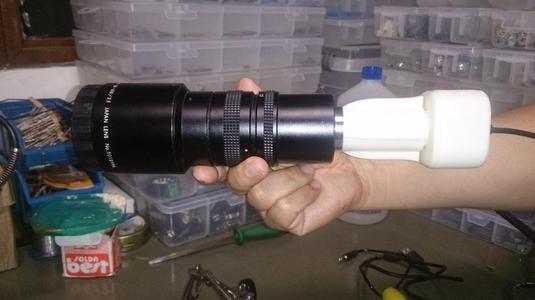 Webcam case for Zoom lens