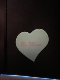 Valentine Candy Heart Key Chain