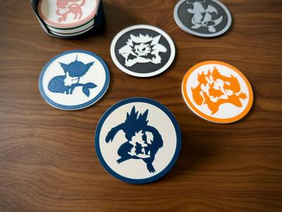Pokémon Evolution Coaster Totodile