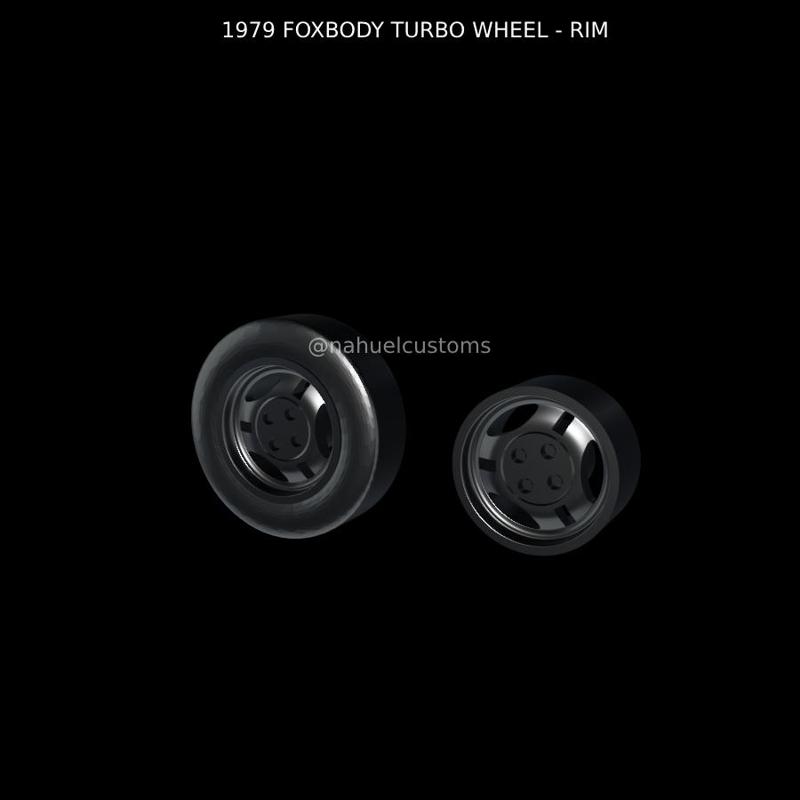 1979 FOXBODY TURBO WHEEL - RIM